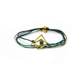 Deco Eye Bracelet - Gold